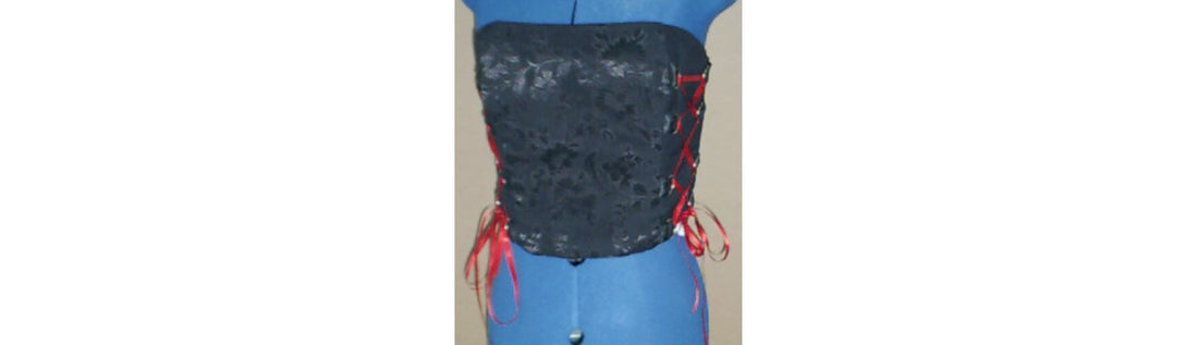 Boned bodice with side lacing - Made in 2006