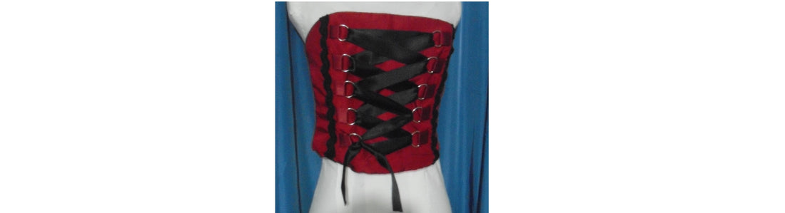 Boned bodice with front lacing - Made in 2006