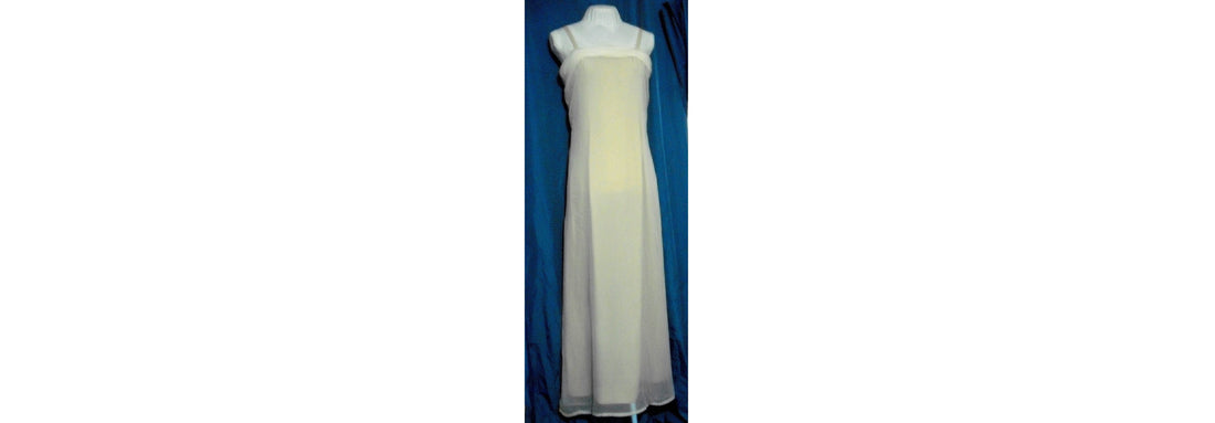 Chiffon overlay dress