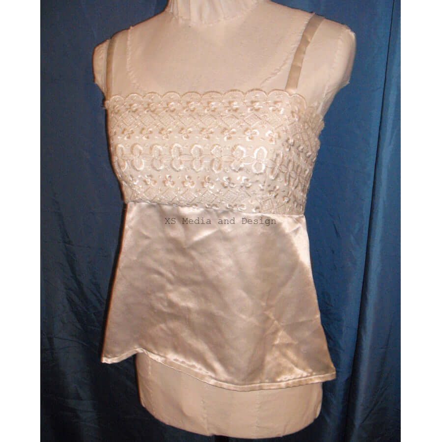Camisole Top with hook and eye fastening - Holder Couture
