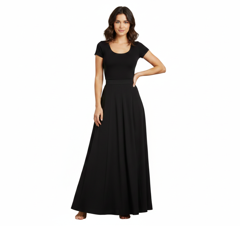 Full Length Cotton Skirt