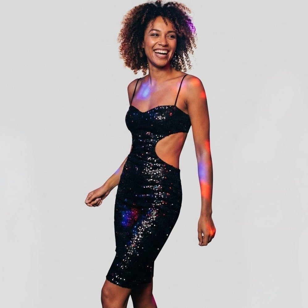 Cutout Waist Bodycon