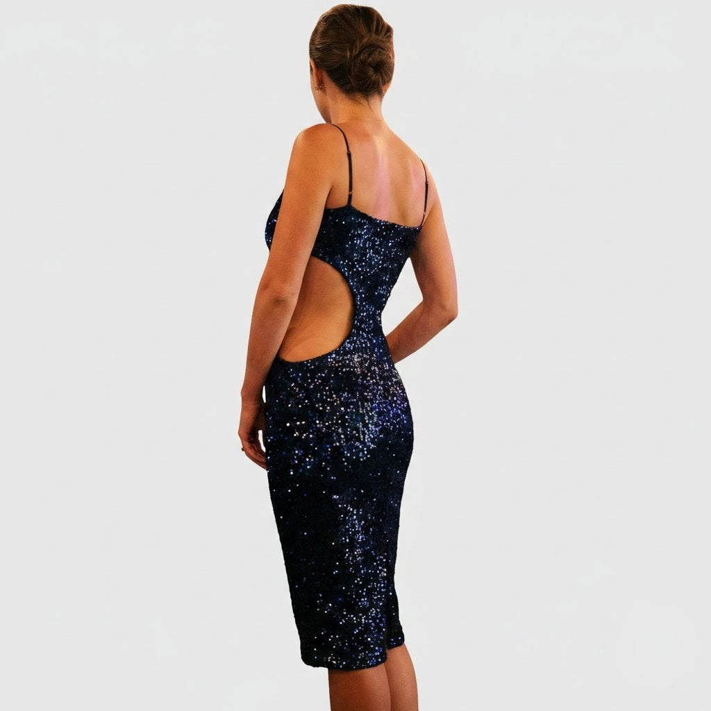 Cutout Waist Bodycon