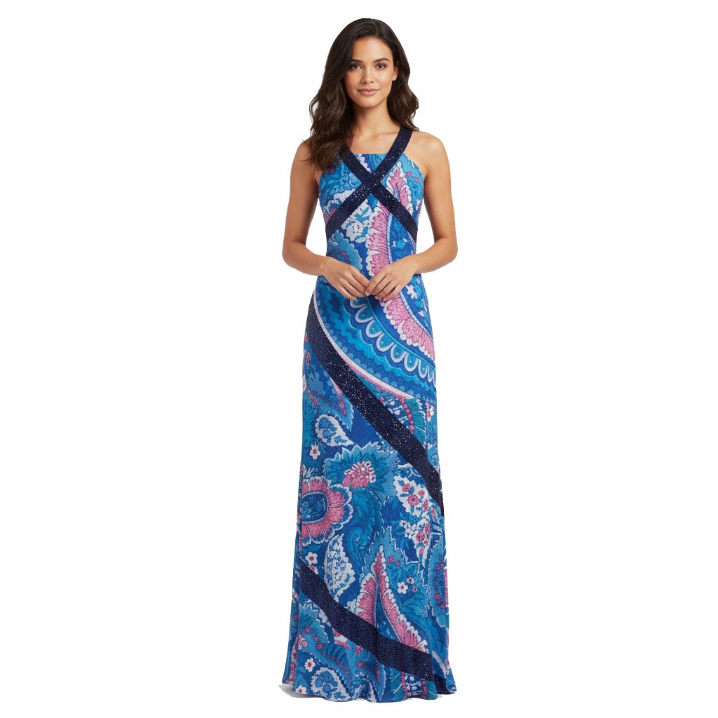 Wraparound Vine Gown