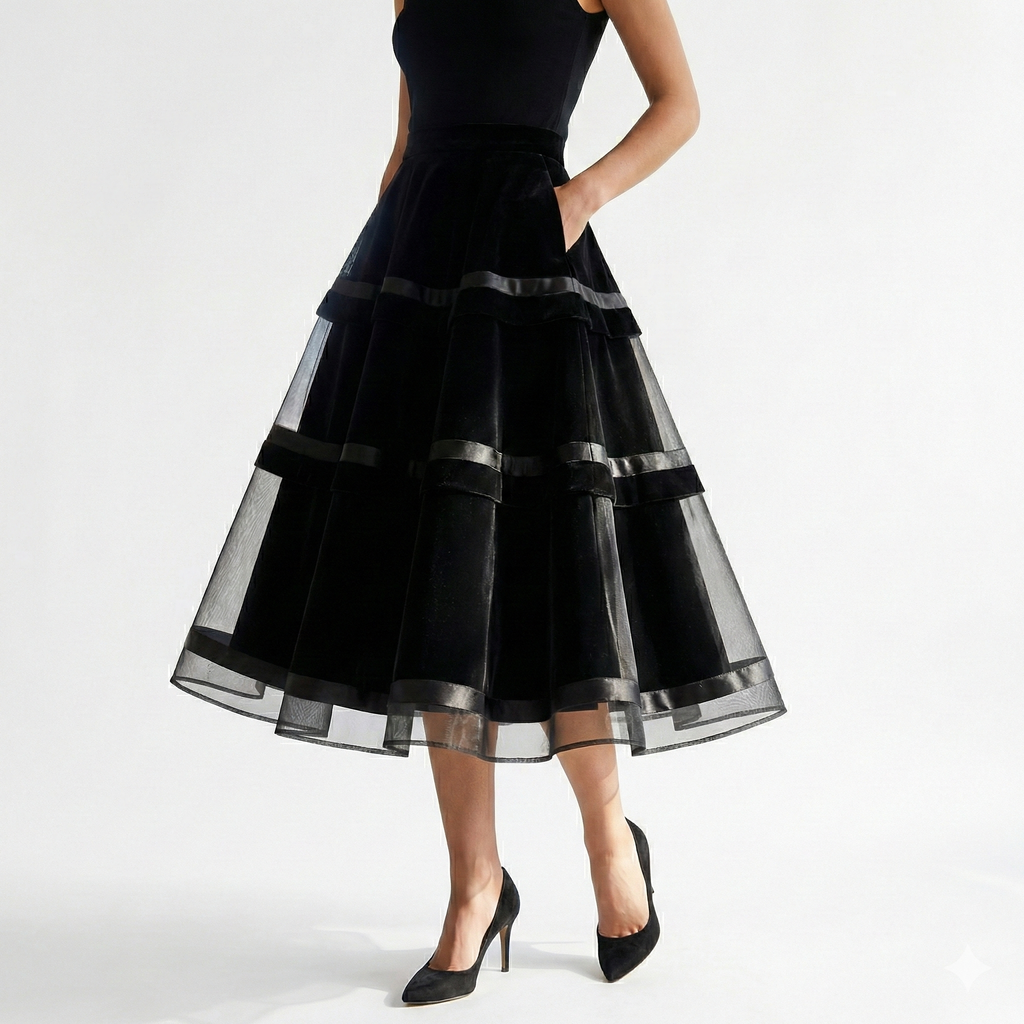 Organza Rockabilly Skirt