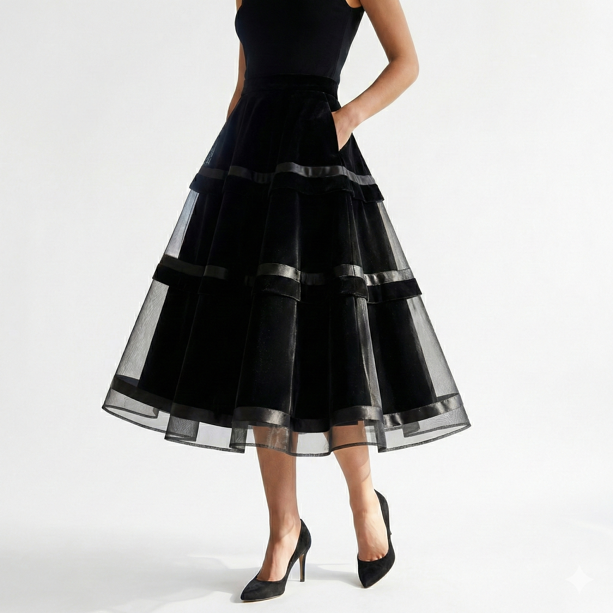 Organza Rockabilly Skirt