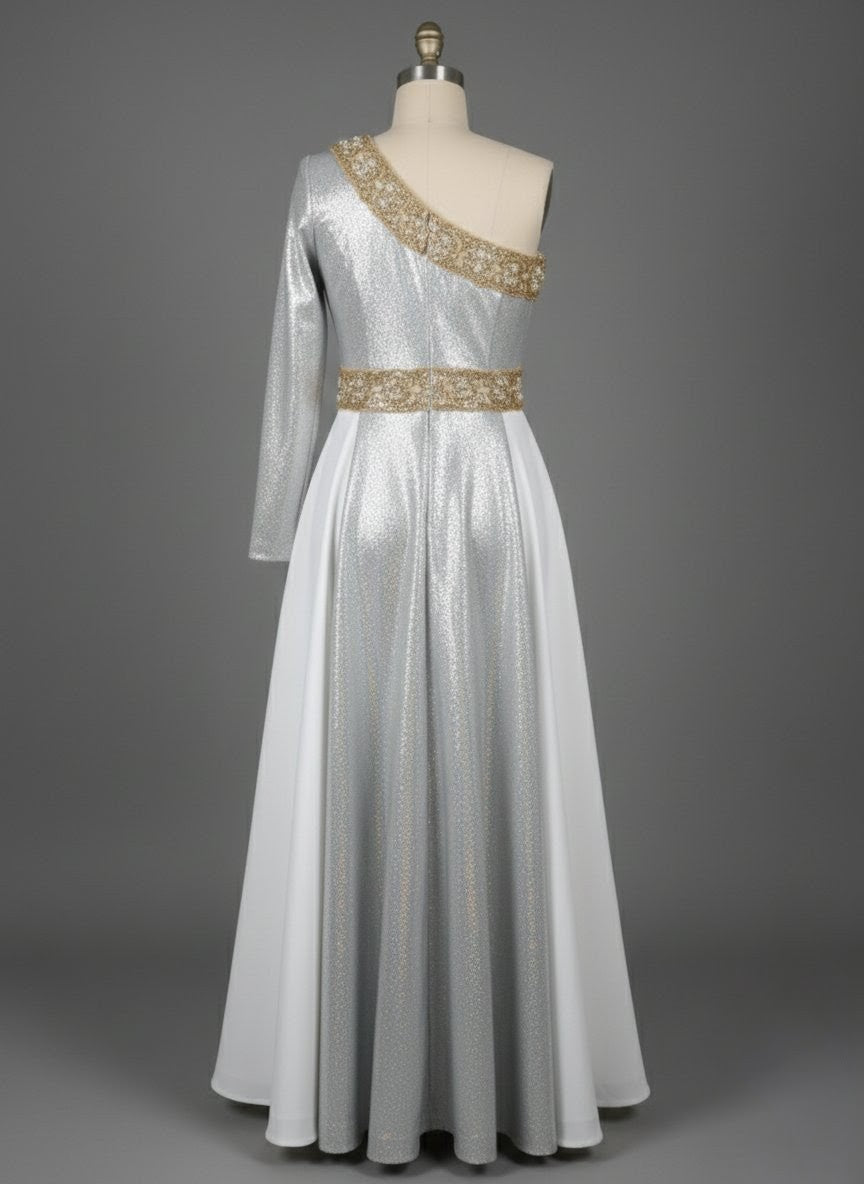 Anna One Shoulder Stuart Gown
