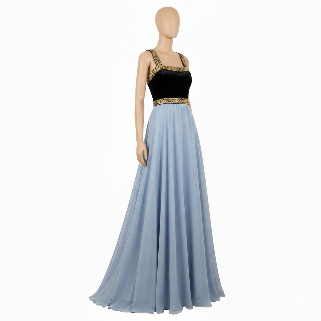 Greek Crinoline Gown