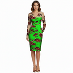 Floral Bustier Dress