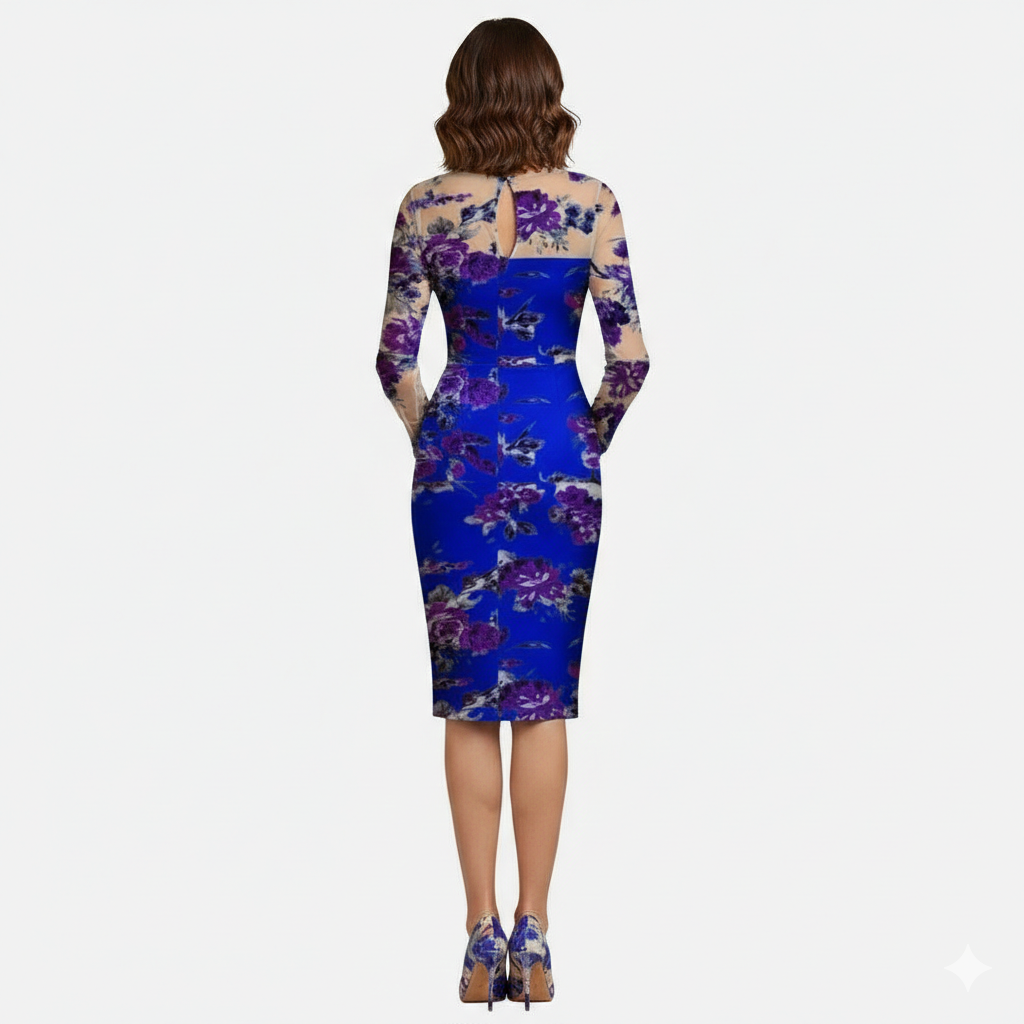 Floral Bustier Dress
