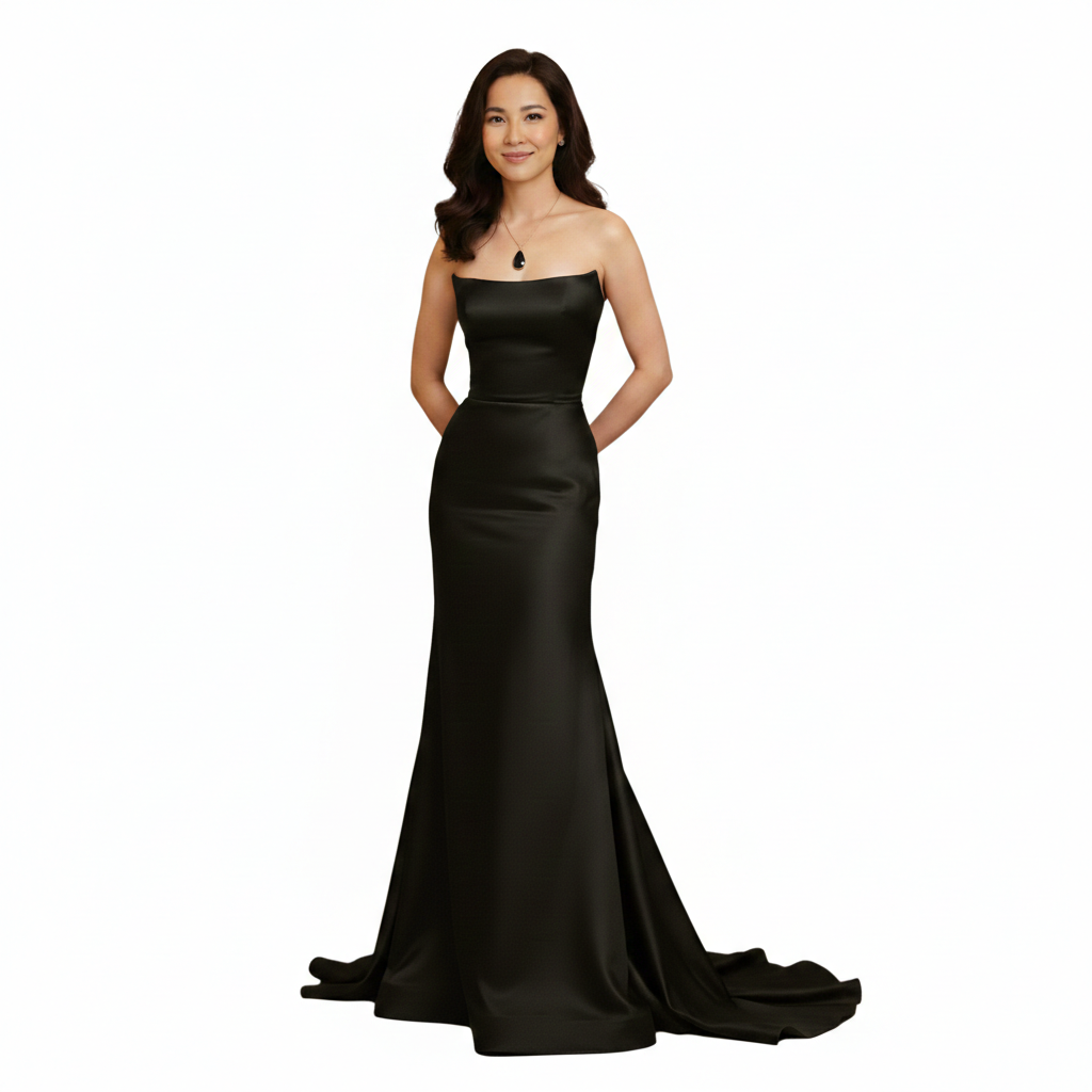Corset Fishtail Gown