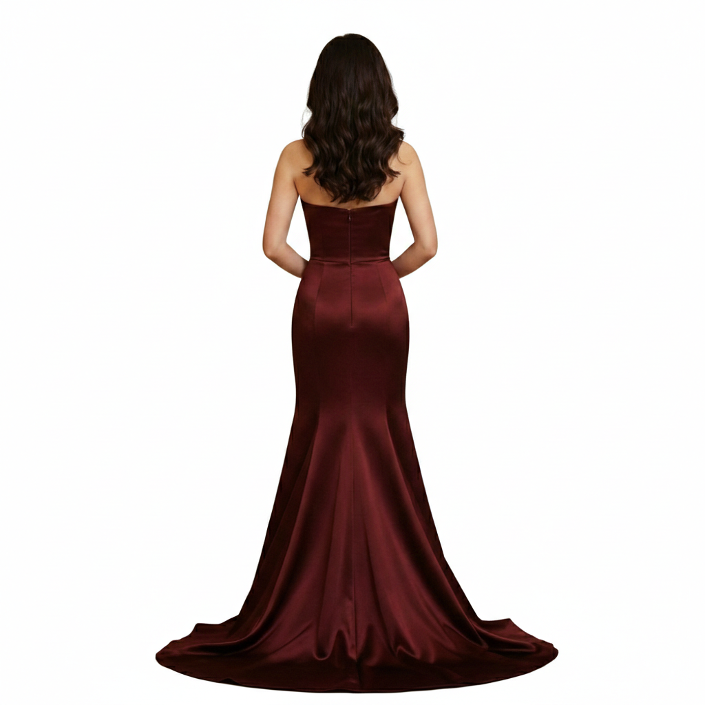 Corset Fishtail Gown