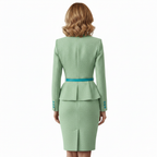 Baby Blue Wool Suit