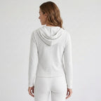 Zip Logo Hoodie