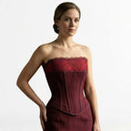 Red Lace Corset