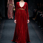 Regency Velvet Gown