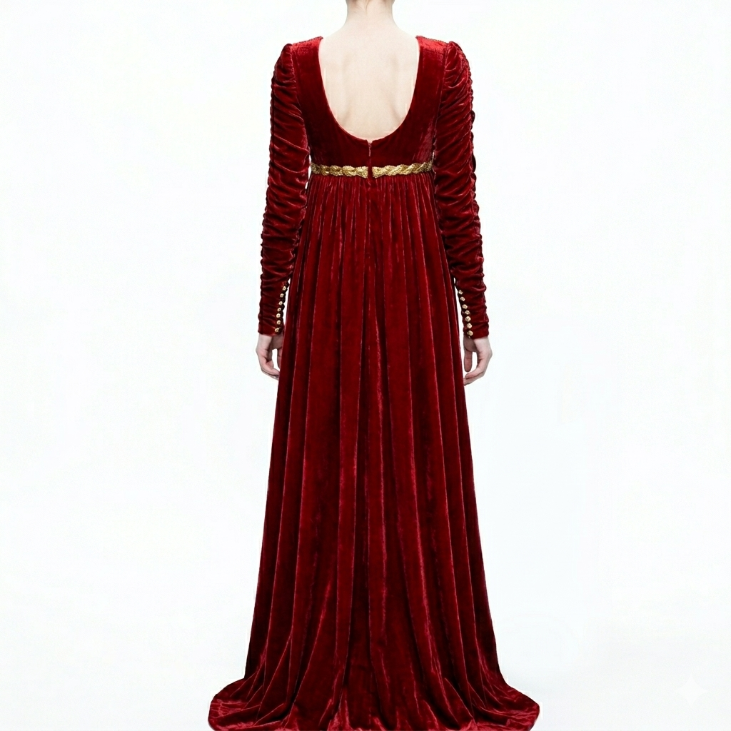 Regency Velvet Gown