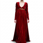 Regency Velvet Gown