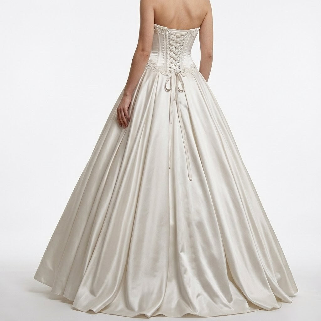 Crinoline Wedding Skirt and Overskirt