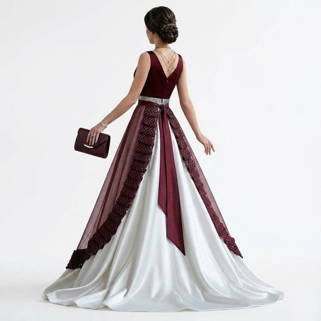 Crinoline Wedding Skirt and Overskirt