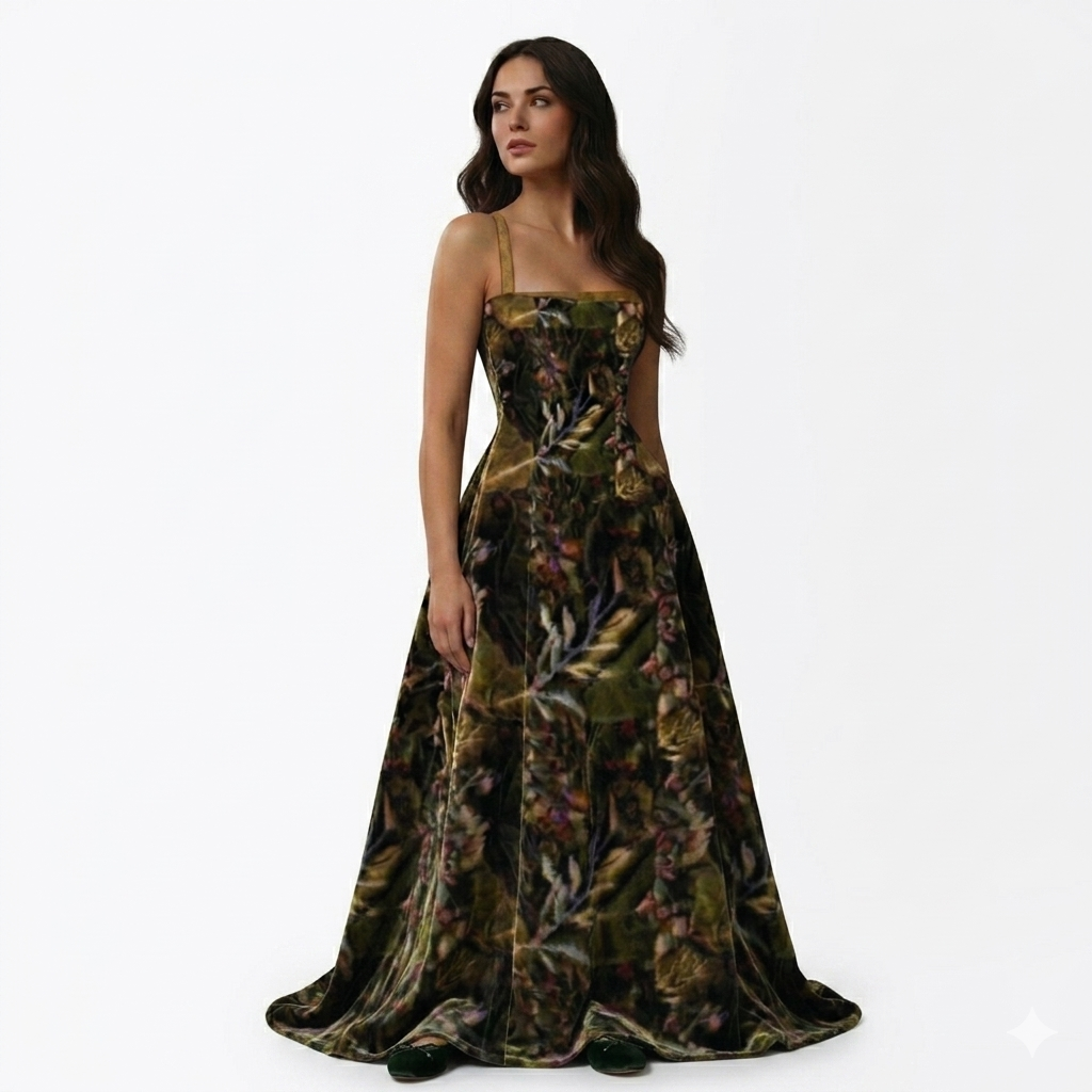 Velour Dress