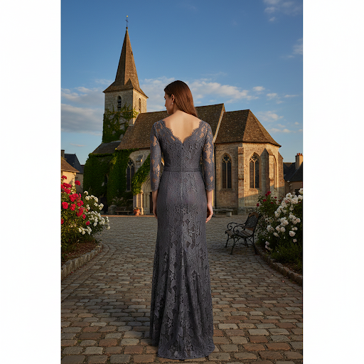 Lace Crossover Dress