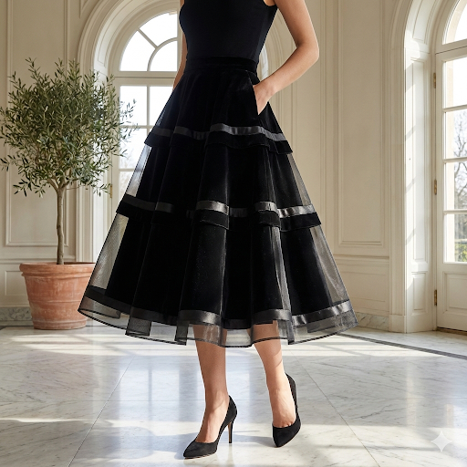 Organza Rockabilly Skirt