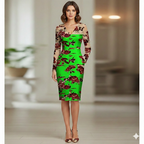 Floral Bustier Dress