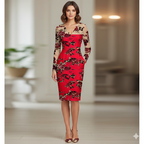 Floral Bustier Dress