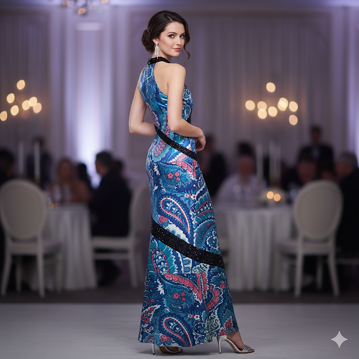 Wraparound Vine Gown