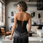 Black Victorian Style Corset
