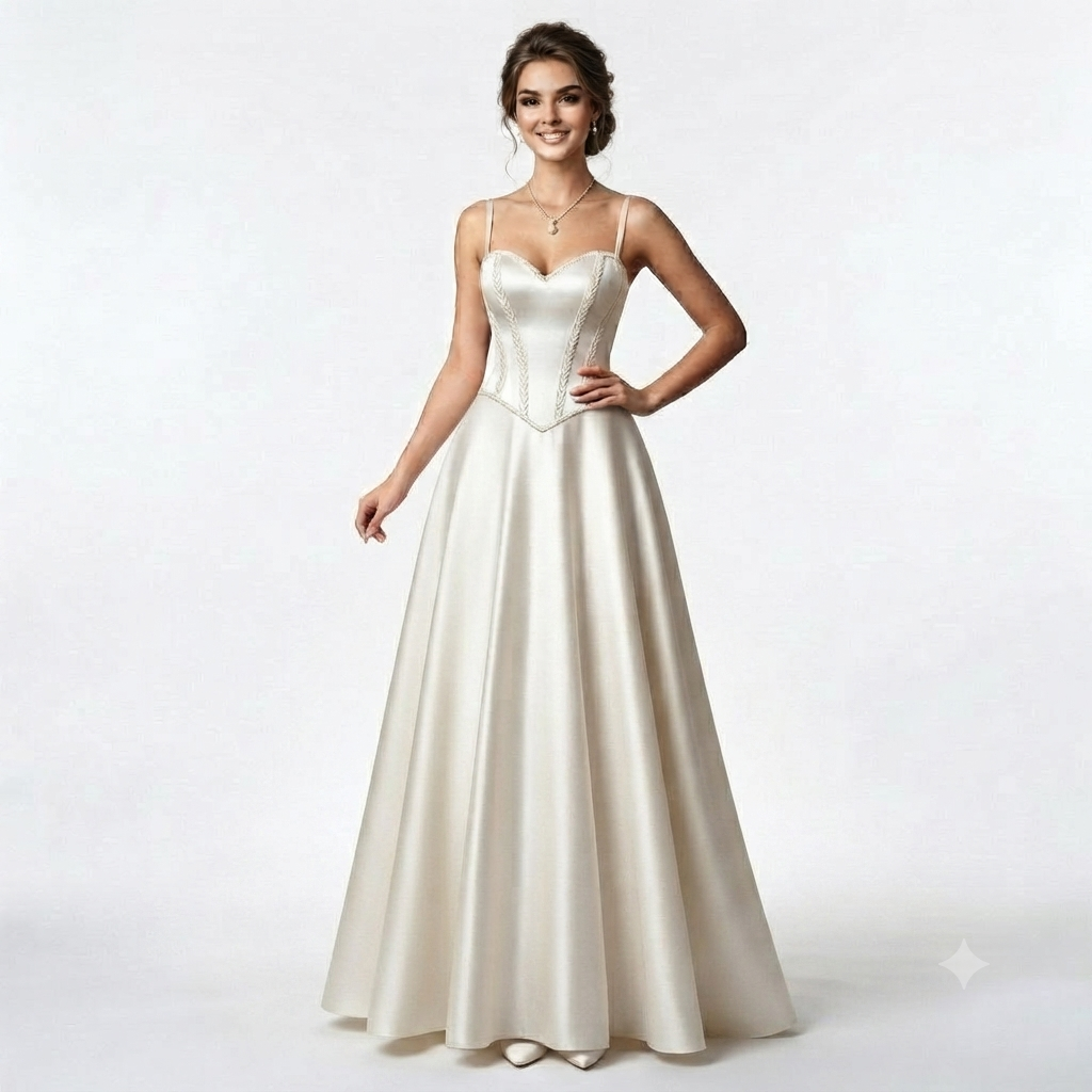 Crinoline Wedding Skirt and Overskirt