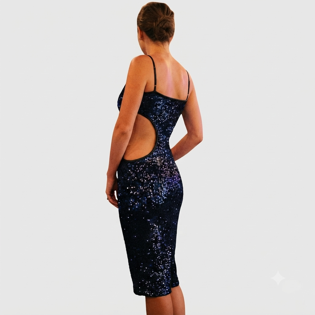 Cutout Waist Bodycon