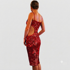 Cutout Waist Bodycon