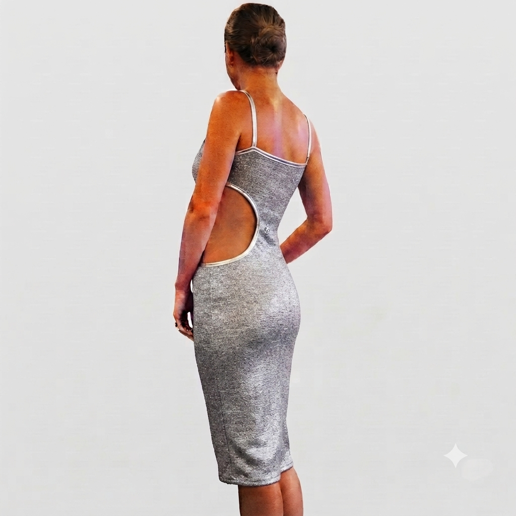 Cutout Waist Bodycon