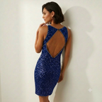 Diamond Back Bodycon Shift Dress