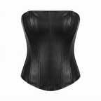 Black Leather Corset