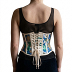 Floral Chiffon Underbust Cincher