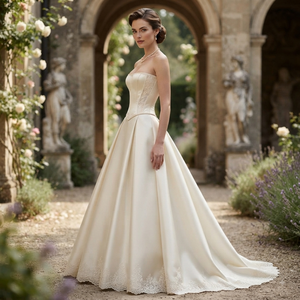 Ivory Wedding Corset