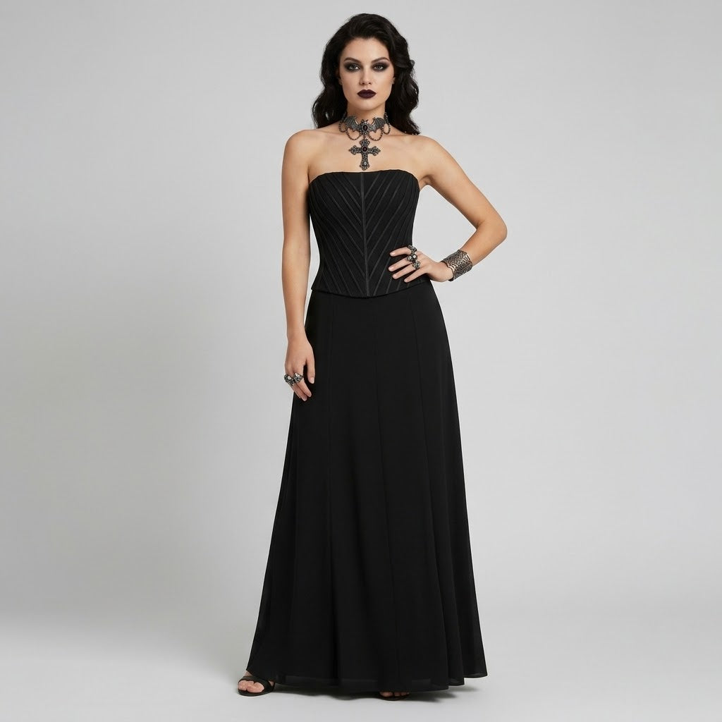 Full Length Cotton Skirt