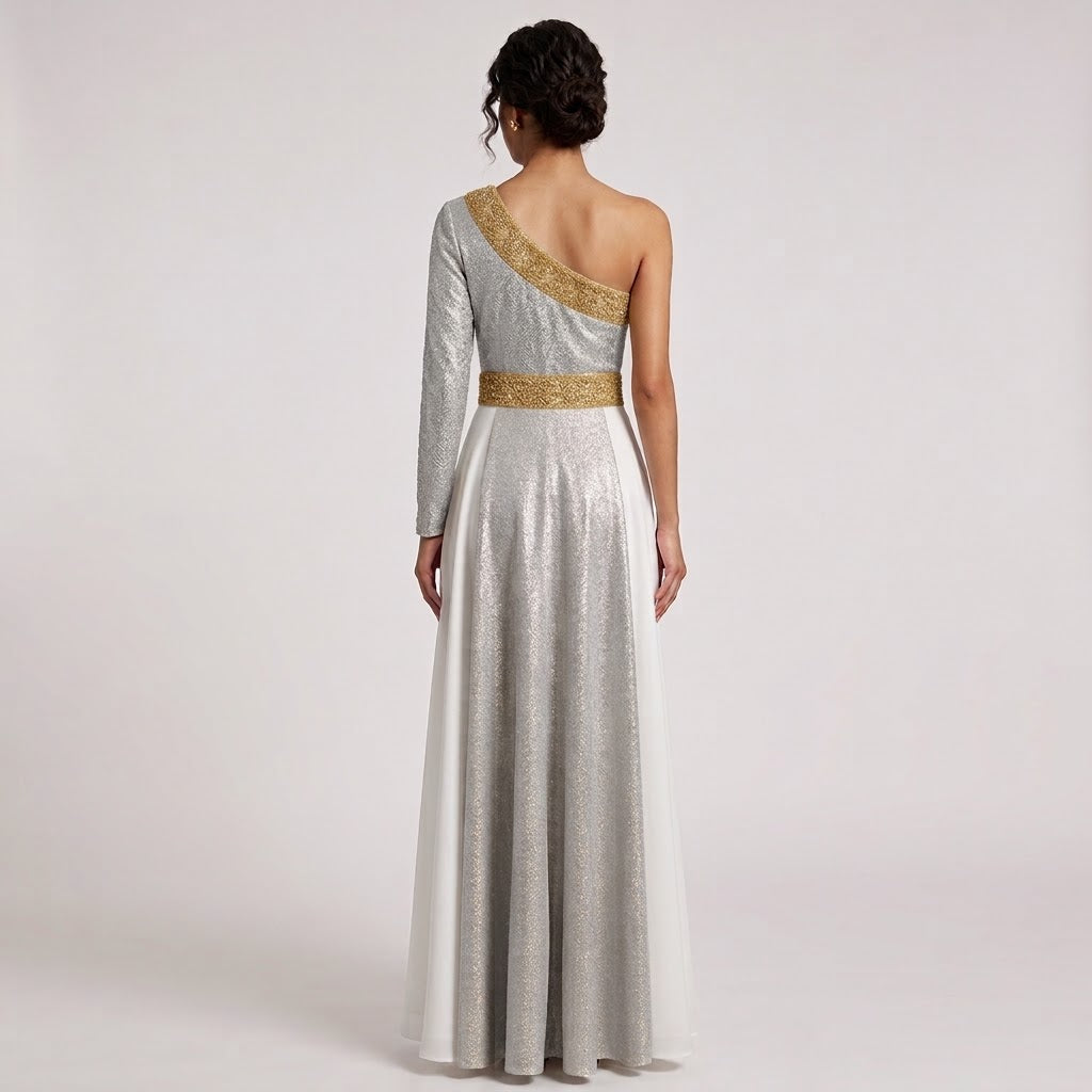Anna One Shoulder Stuart Gown