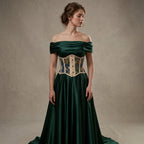 Floral Chiffon Underbust Cincher