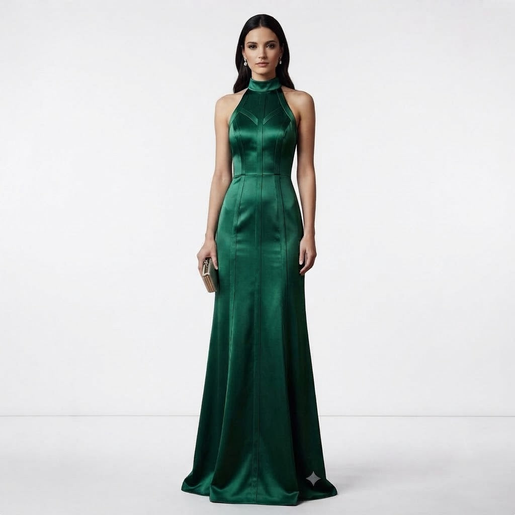 Poloneck Avenger Maxi Dress