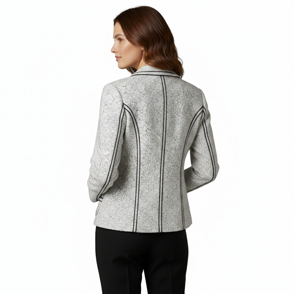Contrast Stitch Blazer