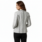 Contrast Stitch Blazer