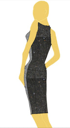 Back to front bodycon