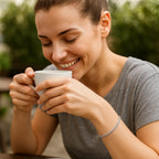 14k White Gold Solid Curb Bracelet (3.60 mm)