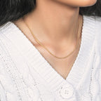 14k Yellow Gold Round Wheat Chain (1.5 mm)