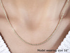 Gold Sparkle Chain 1.50mm