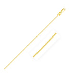 10k Yellow Gold Gourmette Chain 1mm